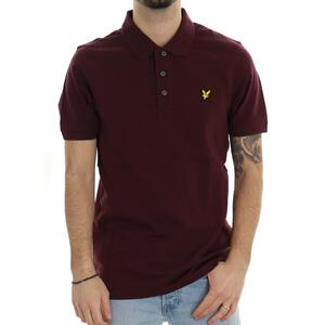 POLO BASIC LYLE & SCOTT BORDEAUX